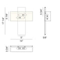 MATTEO, STAFFORD WALL SCONCE, WALL SCONCES