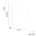 MATTEO, PIZZAZZ WALL SCONCE, WALL SCONCES