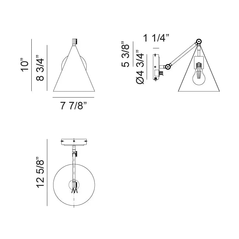 MATTEO, PEARSON WALL SCONCE, WALL SCONCES