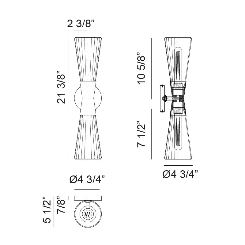 MATTEO, JAMESON WALL SCONCE, WALL SCONCES