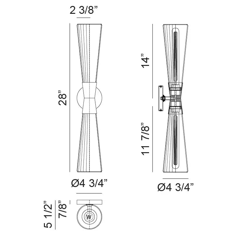 MATTEO, JAMESON WALL SCONCE, WALL SCONCES