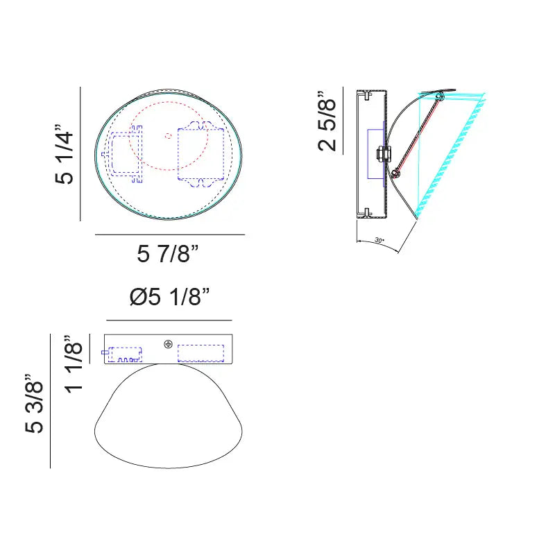 MATTEO, EMERSON WALL SCONCE, WALL SCONCES