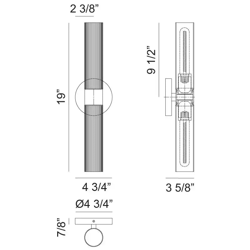 MATTEO, MADISON WALL SCONCE, WALL SCONCES
