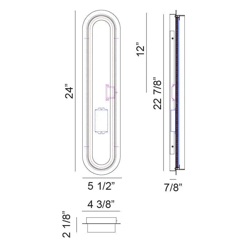 MATTEO, IRIS WALL SCONCE, WALL SCONCES