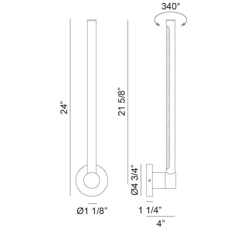 MATTEO, NOVELLE WALL SCONCE, WALL SCONCES