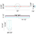 MATTEO, AXIS WALL SCONCE, WALL SCONCES