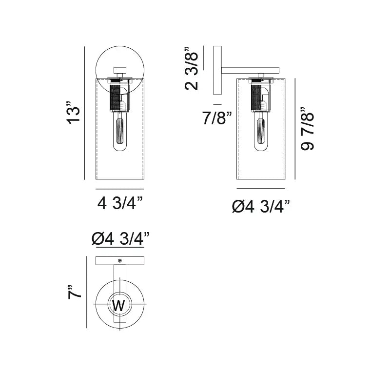 MATTEO, LINCOLN WALL SCONCE, WALL SCONCES
