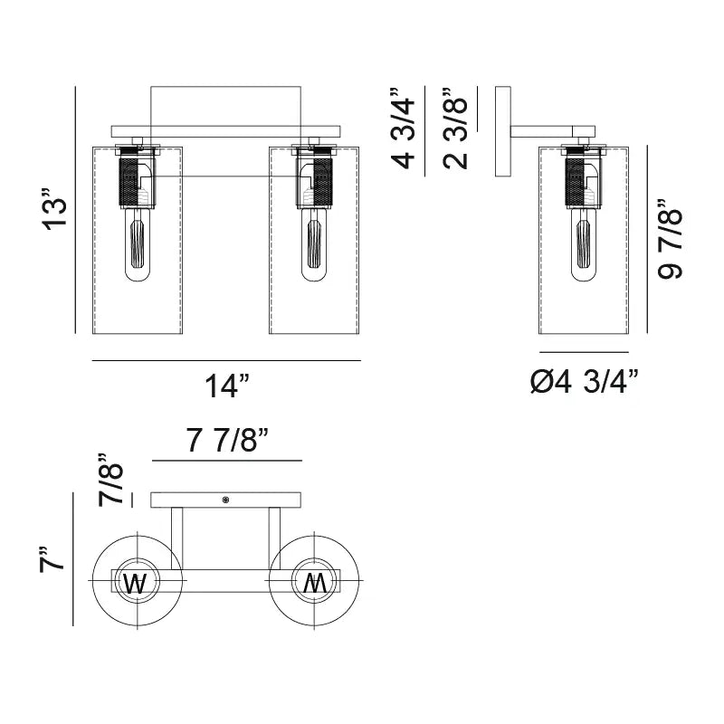 MATTEO, LINCOLN WALL SCONCE, WALL SCONCES