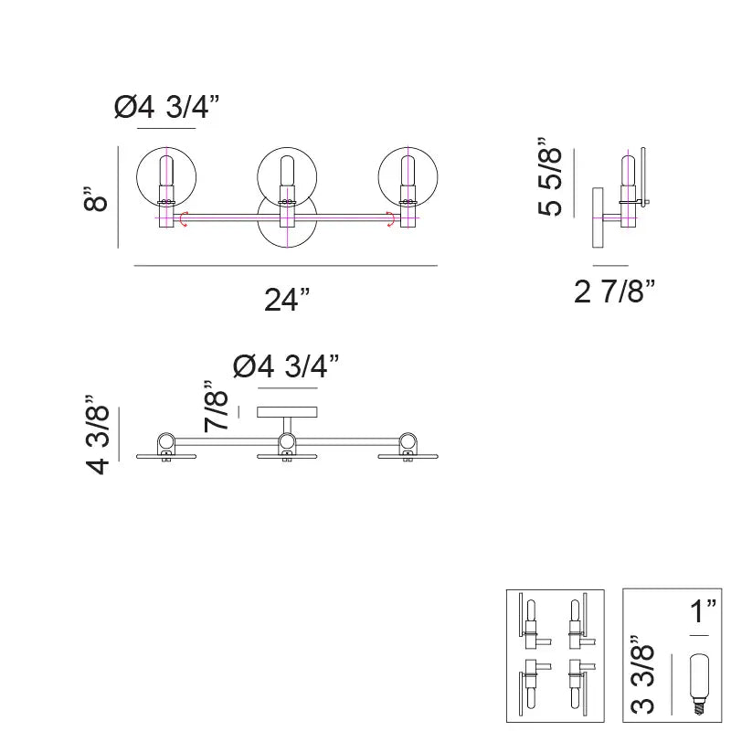 MATTEO, CLOUDBURST WALL SCONCE, WALL SCONCES