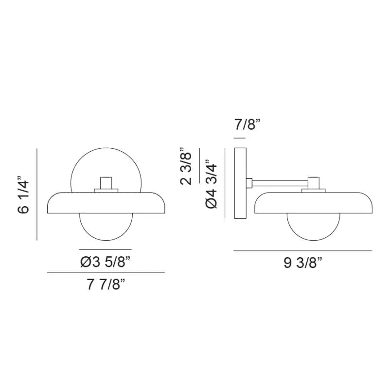 MATTEO, CRESTON WALL SCONCE, WALL SCONCES