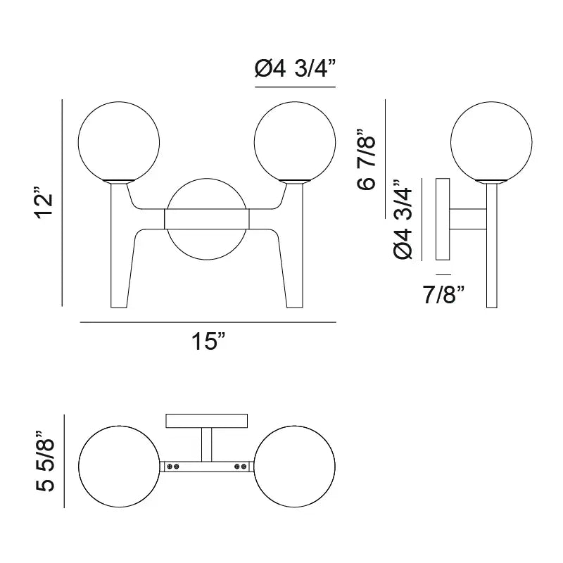MATTEO, SCRIBEN WALL SCONCE, WALL SCONCES