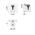 MATTEO, LINDY WALL SCONCE, WALL SCONCES