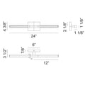 MATTEO, LINEAL WALL SCONCE, WALL SCONCES