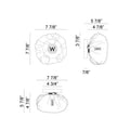 MATTEO, MELO WALL SCONCE, WALL SCONCES