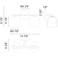 MATTEO, DERBISHONE WALL SCONCE, WALL SCONCES