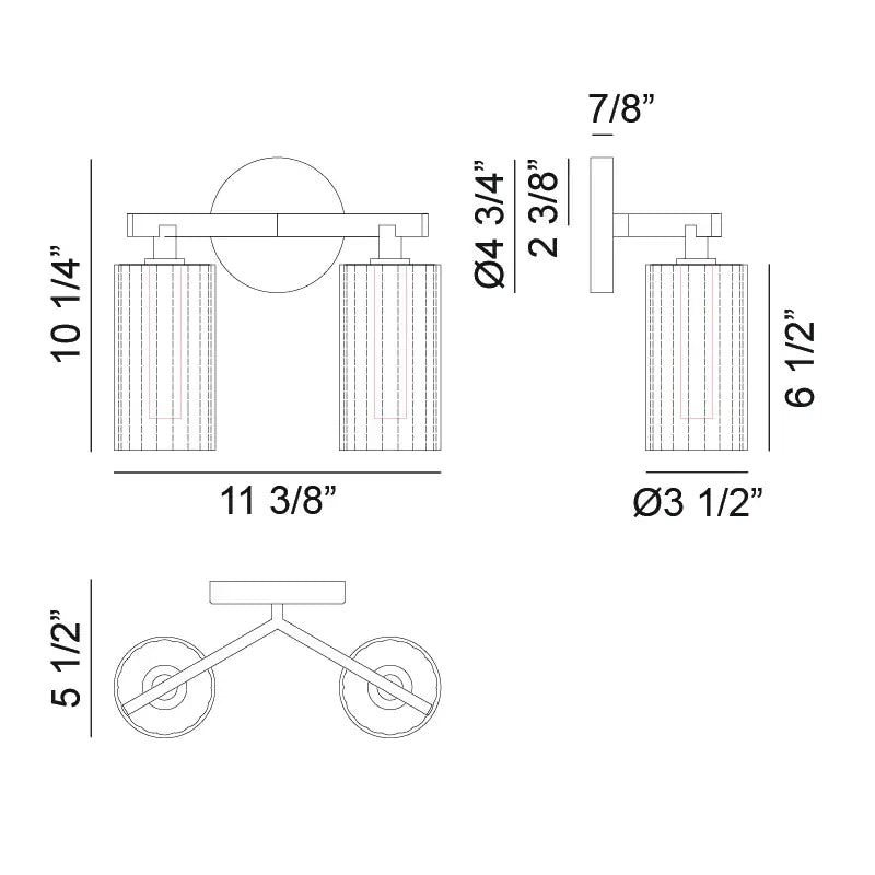 MATTEO, KRISTOF WALL SCONCE, WALL SCONCES