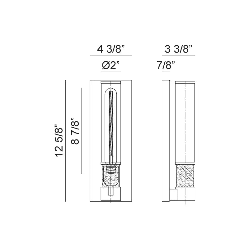 MATTEO, TUBO WALL SCONCE, WALL SCONCES
