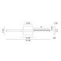 MATTEO, LINEARE WALL SCONCE, WALL SCONCES