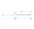 MATTEO, LINEARE WALL SCONCE, WALL SCONCES