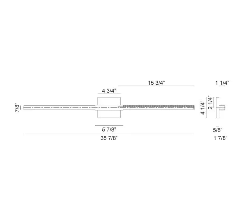 MATTEO, LINEARE WALL SCONCE, WALL SCONCES