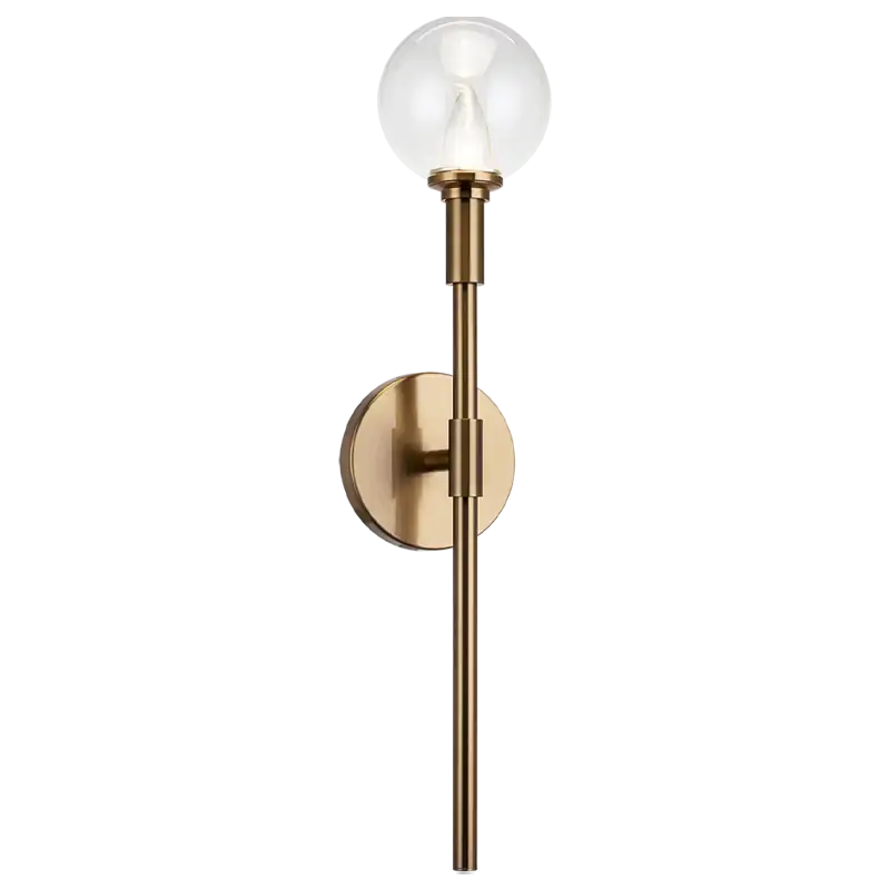 MATTEO, CANDLESTIX WALL SCONCE, WALL SCONCES