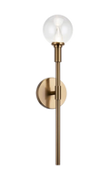 MATTEO, CANDLESTIX WALL SCONCE, WALL SCONCES