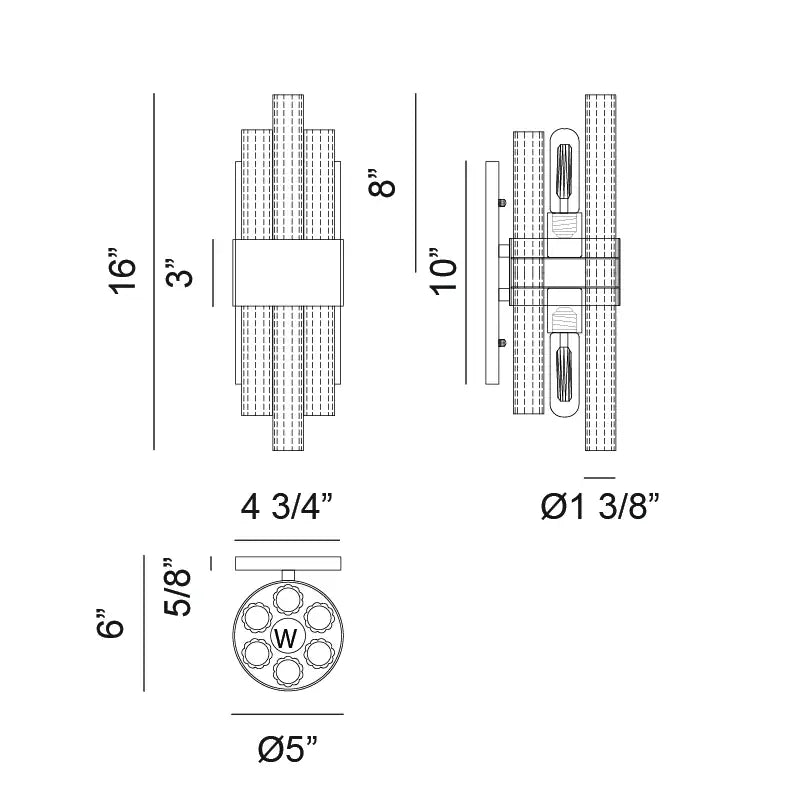MATTEO, KELLAN WALL SCONCE, WALL SCONCES