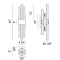 MATTEO, KELLAN WALL SCONCE, WALL SCONCES