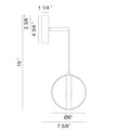 MATTEO, BELANGE WALL SCONCE, WALL SCONCES