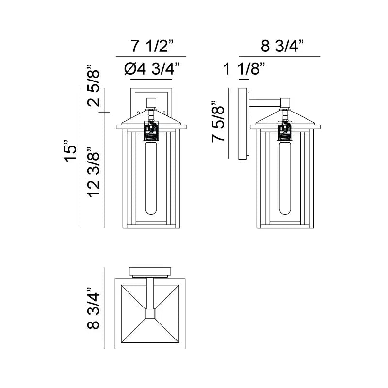 MATTEO CALDWELL OUTDOOR LIGHTING