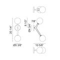 MATTEO, RAMI WALL SCONCE, WALL SCONCES