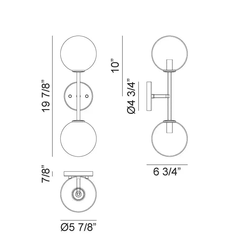 MATTEO, NOVO WALL SCONCE, WALL SCONCES