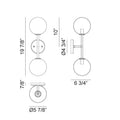 MATTEO, NOVO WALL SCONCE, WALL SCONCES