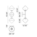 MATTEO, NOVO WALL SCONCE, WALL SCONCES