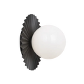 MATTEO, MODERN RUFF WALL SCONCE/CEILING MOUNT, WALL SCONCES