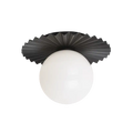 MATTEO, MODERN RUFF WALL SCONCE/CEILING MOUNT, WALL SCONCES