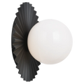 MATTEO, MODERN RUFF WALL SCONCE/CEILING MOUNT, WALL SCONCES