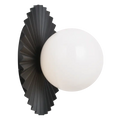 MATTEO, MODERN RUFF WALL SCONCE/CEILING MOUNT, WALL SCONCES