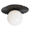 MATTEO, MODERN RUFF WALL SCONCE/CEILING MOUNT, WALL SCONCES