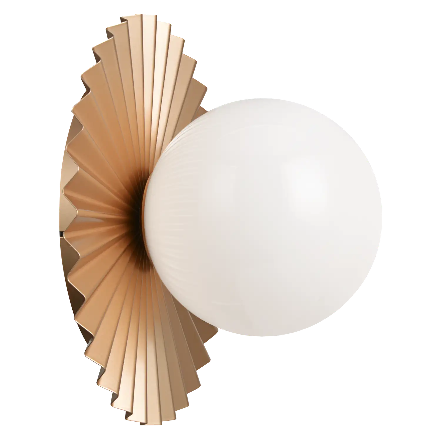MATTEO, MODERN RUFF WALL SCONCE/CEILING MOUNT, WALL SCONCES