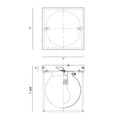MATTEO, SQUIRCLE CEILING MOUNT, FLUSH MOUNT CEILING LIGHTS