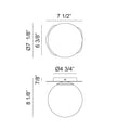 MATTEO, RAZZ CEILING MOUNT, FLUSH MOUNT CEILING LIGHTS