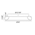 MATTEO, MAVERICK FLUSH MOUNTS, FLUSH MOUNT CEILING LIGHTS