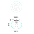 MATTEO, BULBUS CEILING MOUNT, FLUSH MOUNT CEILING LIGHTS
