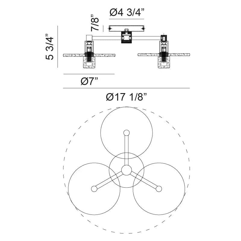MATTEO, MONUMENT CEILING MOUNT, FLUSH MOUNT CEILING LIGHTS