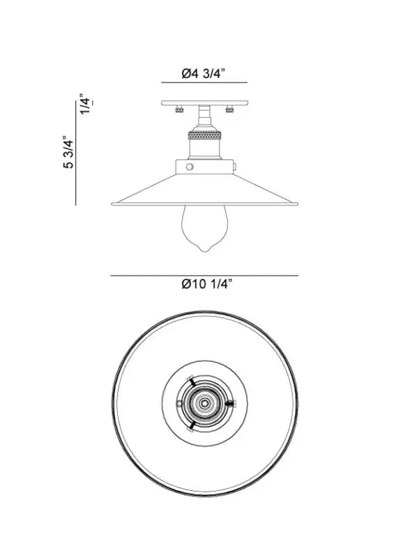 MATTEO, BULSTRODE'S WORKSHOP CEILING MOUNT, FLUSH MOUNT CEILING LIGHTS