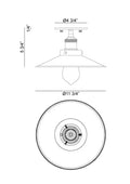 MATTEO, BULSTRODE'S WORKSHOP CEILING MOUNT, FLUSH MOUNT CEILING LIGHTS