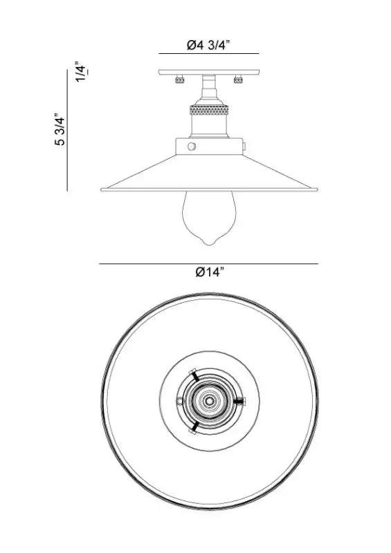 MATTEO, BULSTRODE'S WORKSHOP CEILING MOUNT, FLUSH MOUNT CEILING LIGHTS