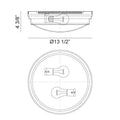 MATTEO, FRESH COLONIAL CEILING MOUNT, FLUSH MOUNT CEILING LIGHTS