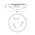 MATTEO, FRESH COLONIAL CEILING MOUNT, FLUSH MOUNT CEILING LIGHTS